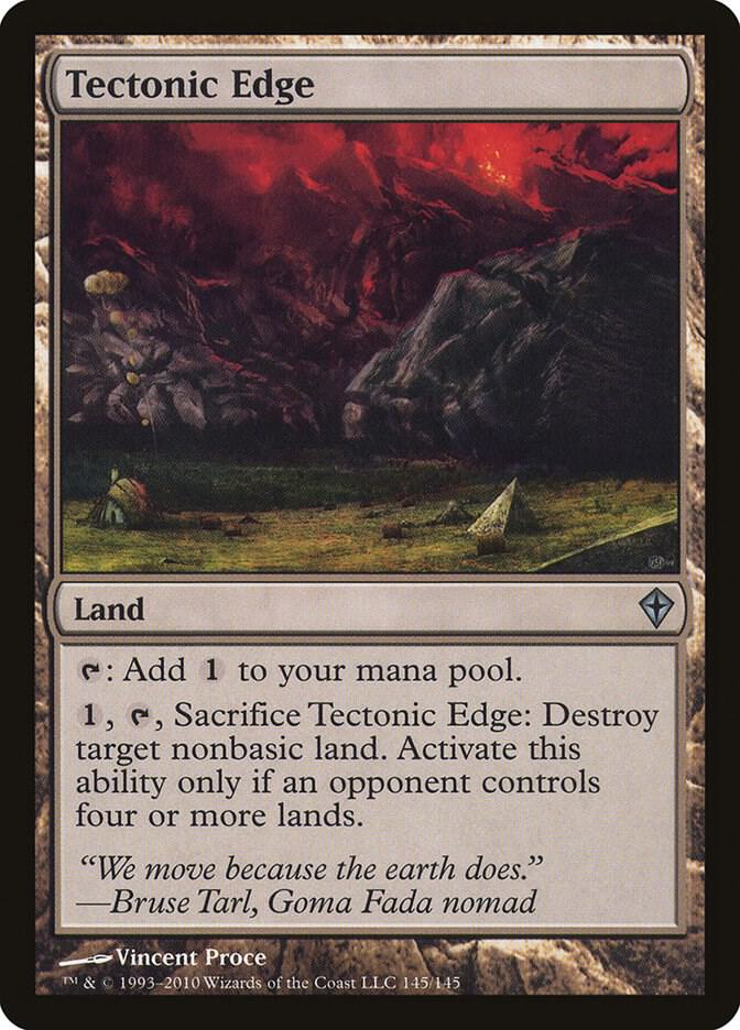Tectonic Edge [Worldwake] 145