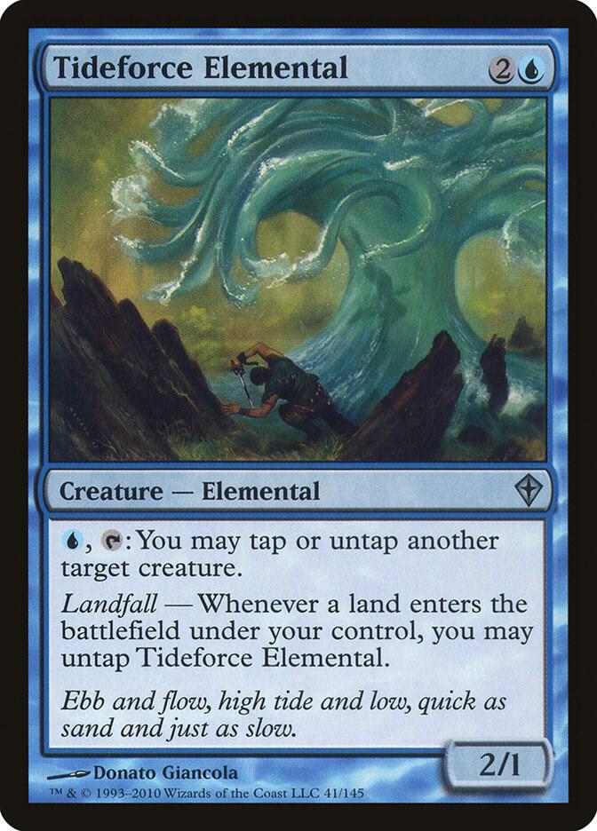 Tideforce Elemental [Worldwake] 41