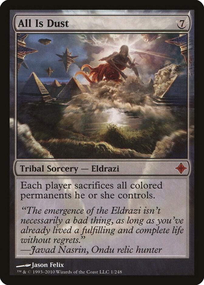All Is Dust [Rise of the Eldrazi] 1