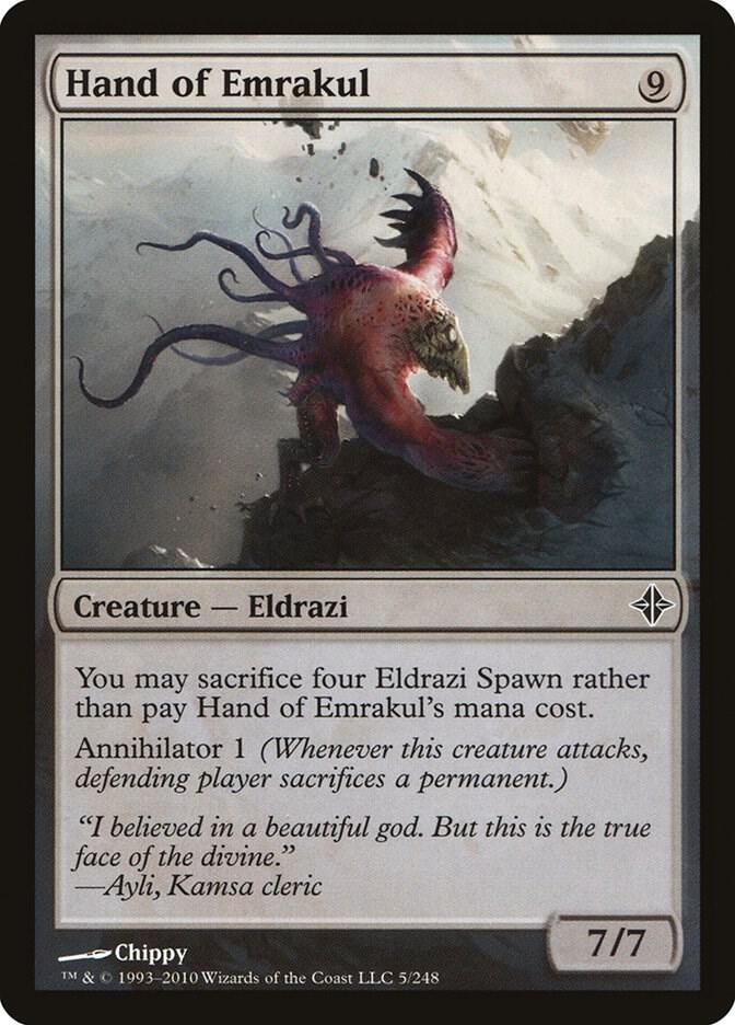 Hand of Emrakul [Rise of the Eldrazi] 5