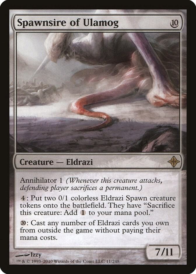 Spawnsire of Ulamog [Rise of the Eldrazi] 11