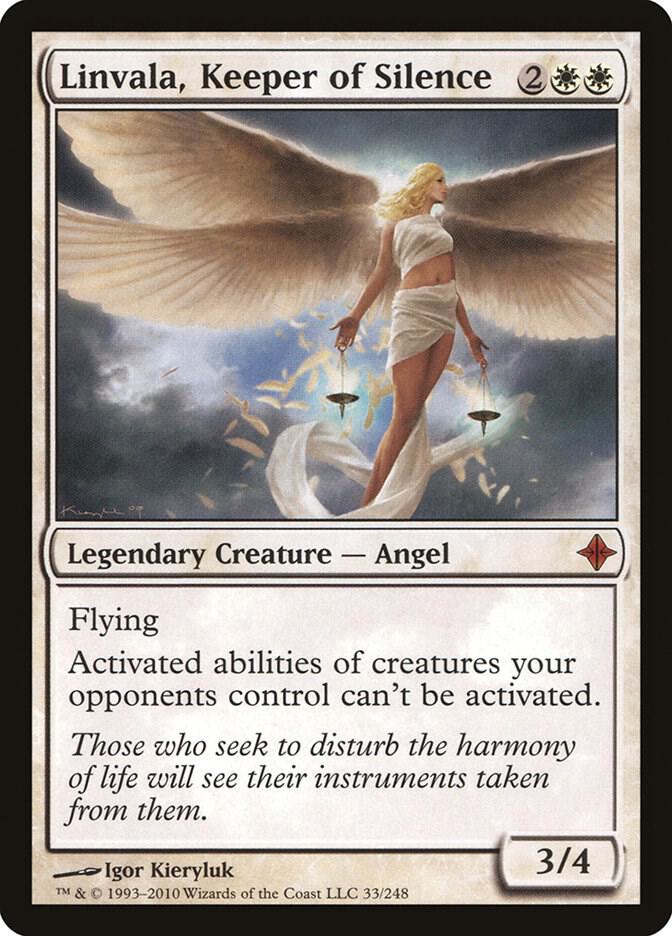 Linvala, Keeper of Silence [Rise of the Eldrazi] 33