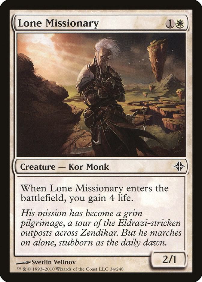 Lone Missionary [Rise of the Eldrazi] 34