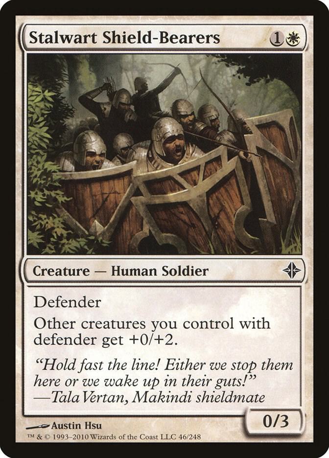 Stalwart Shield-Bearers [Rise of the Eldrazi] 46