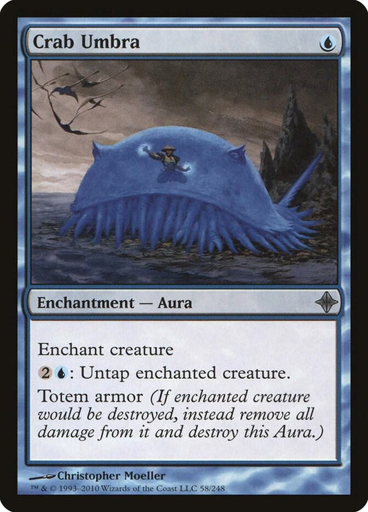 Crab Umbra [Rise of the Eldrazi] 58