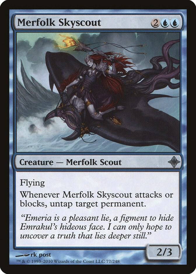 Merfolk Skyscout [Rise of the Eldrazi] 77