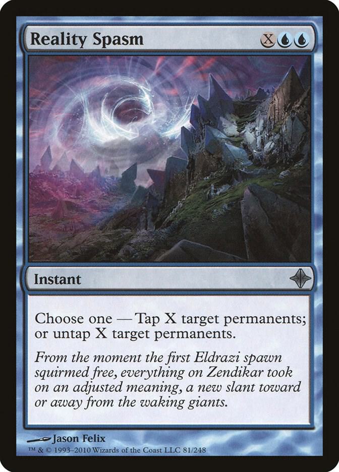Reality Spasm [Rise of the Eldrazi] 81
