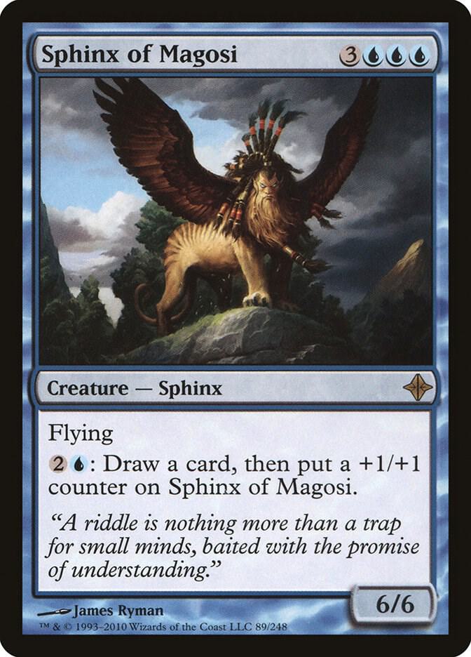 Sphinx of Magosi [Rise of the Eldrazi] 89