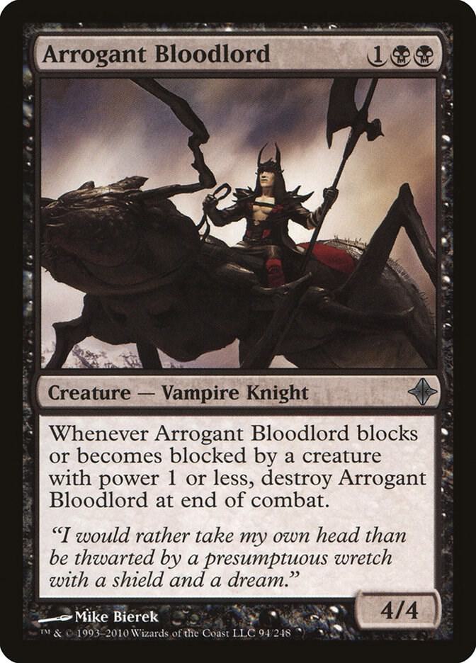Arrogant Bloodlord [Rise of the Eldrazi] 94