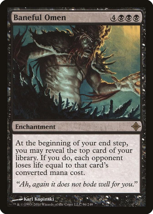 Baneful Omen [Rise of the Eldrazi] 96