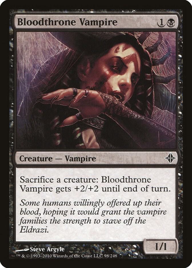 Bloodthrone Vampire [Rise of the Eldrazi] 98