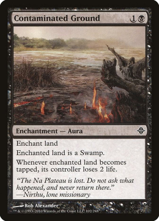 Contaminated Ground [Rise of the Eldrazi] 102
