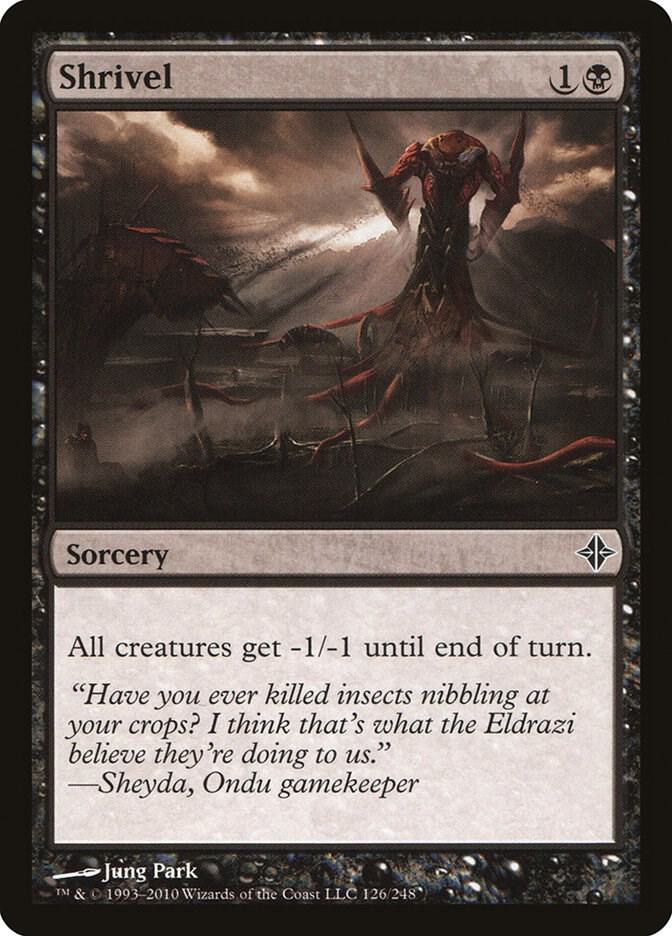 Shrivel [Rise of the Eldrazi] 126