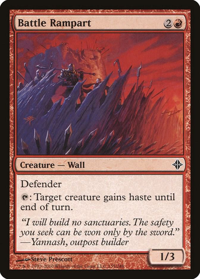 Battle Rampart [Rise of the Eldrazi] 135