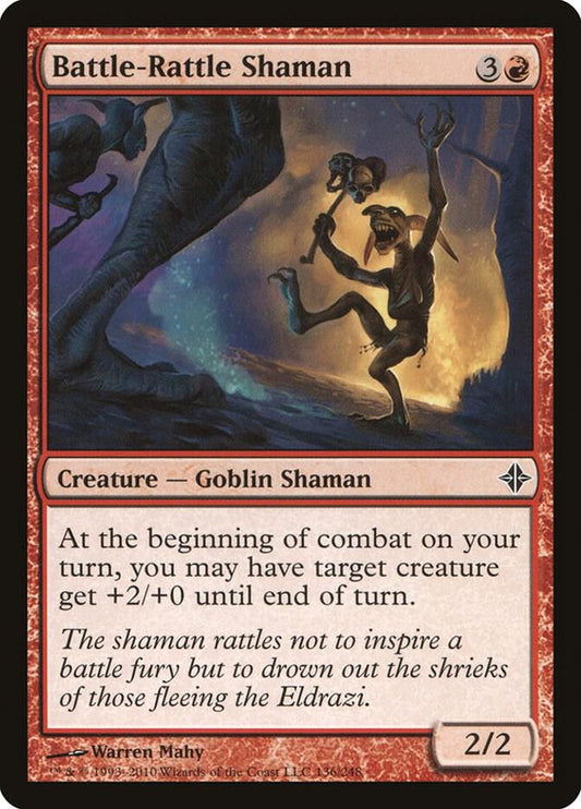 Battle-Rattle Shaman [Rise of the Eldrazi] 136