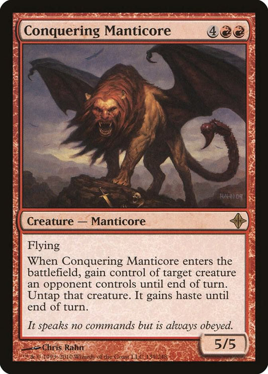 Conquering Manticore [Rise of the Eldrazi] 139