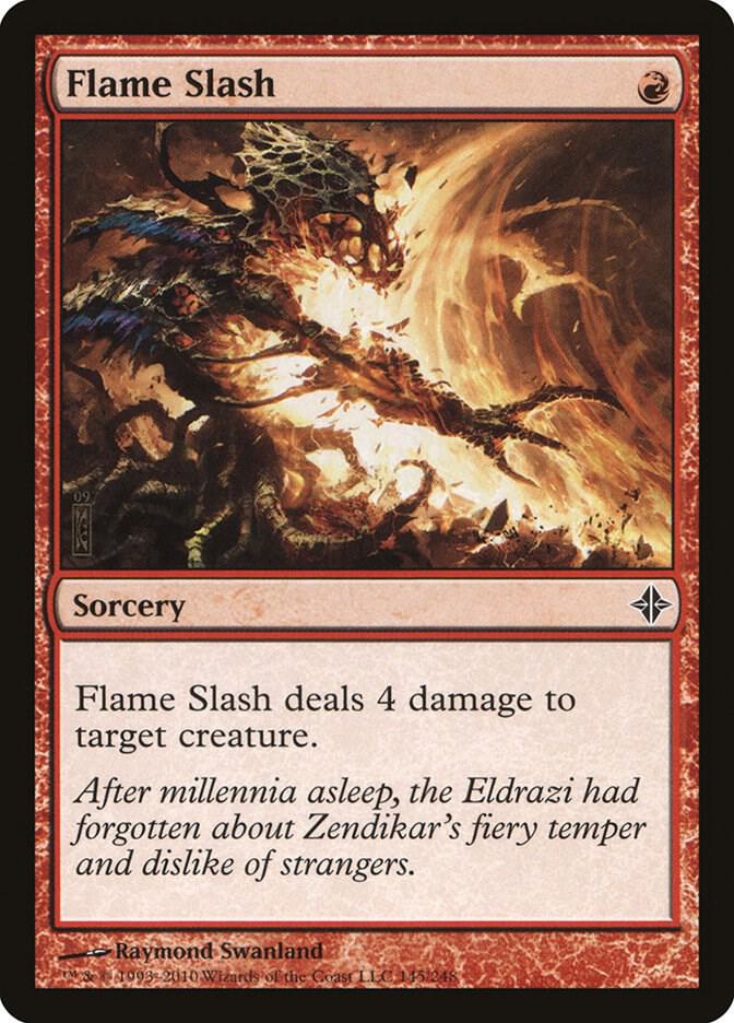 Flame Slash [Rise of the Eldrazi] 145