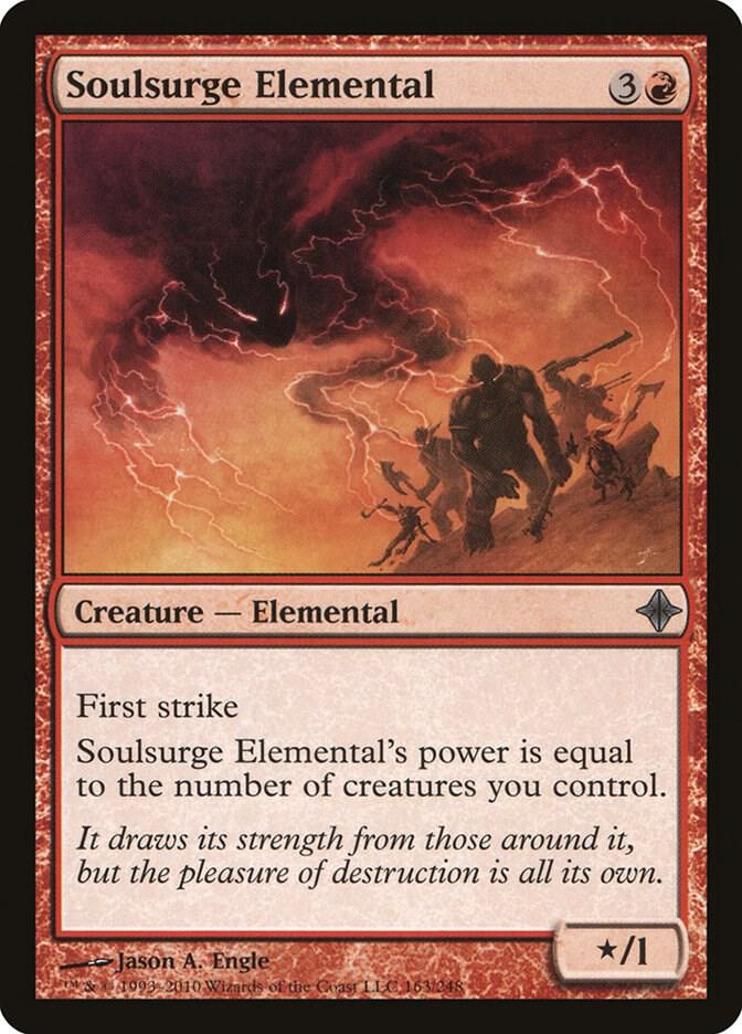 Soulsurge Elemental [Rise of the Eldrazi] 163