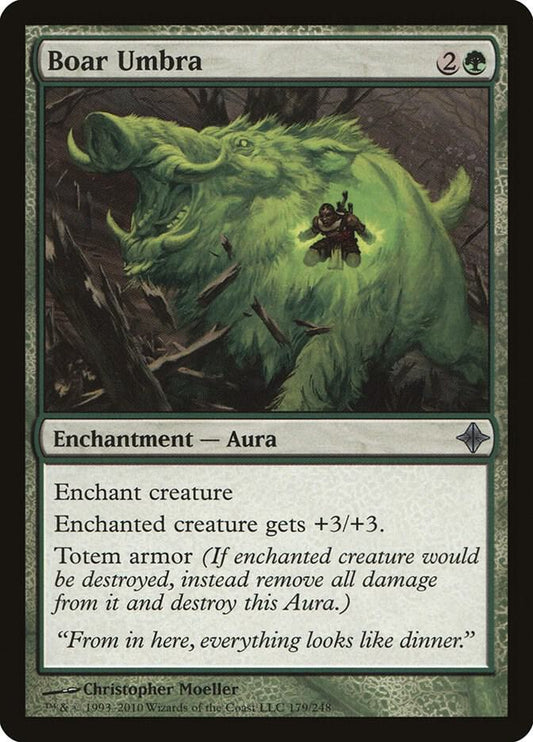 Boar Umbra [Rise of the Eldrazi] 179