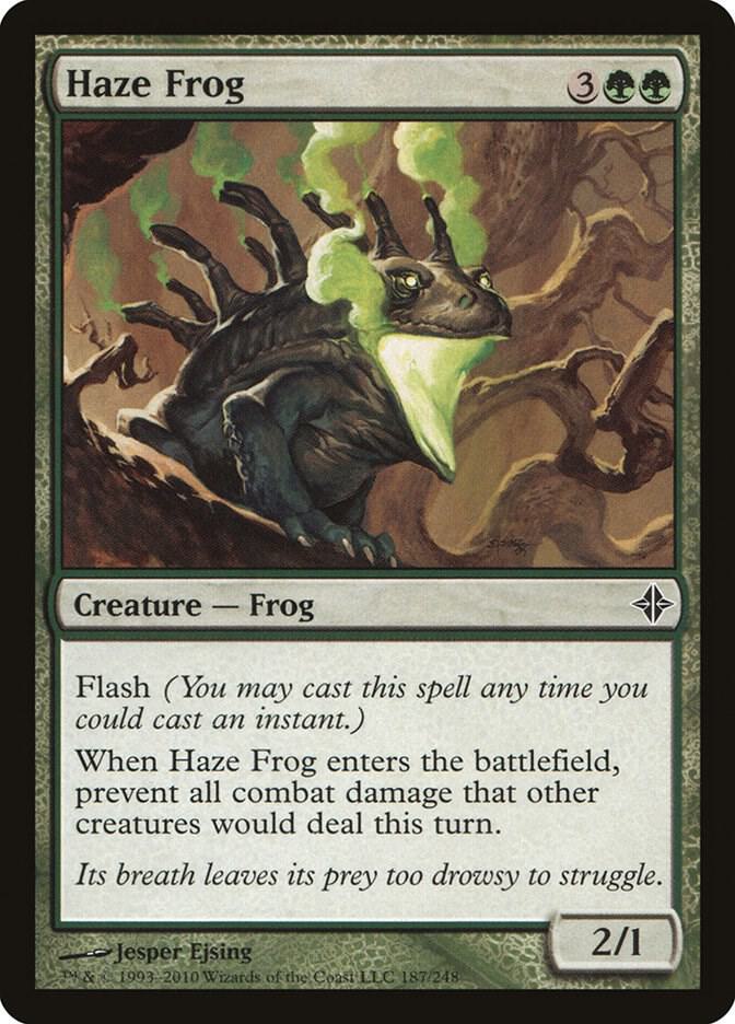 Haze Frog [Rise of the Eldrazi] 187