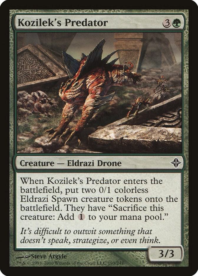 Kozilek's Predator [Rise of the Eldrazi] 193