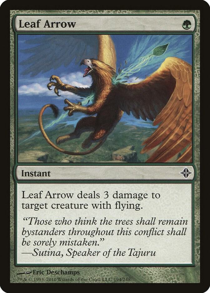 Leaf Arrow [Rise of the Eldrazi] 194