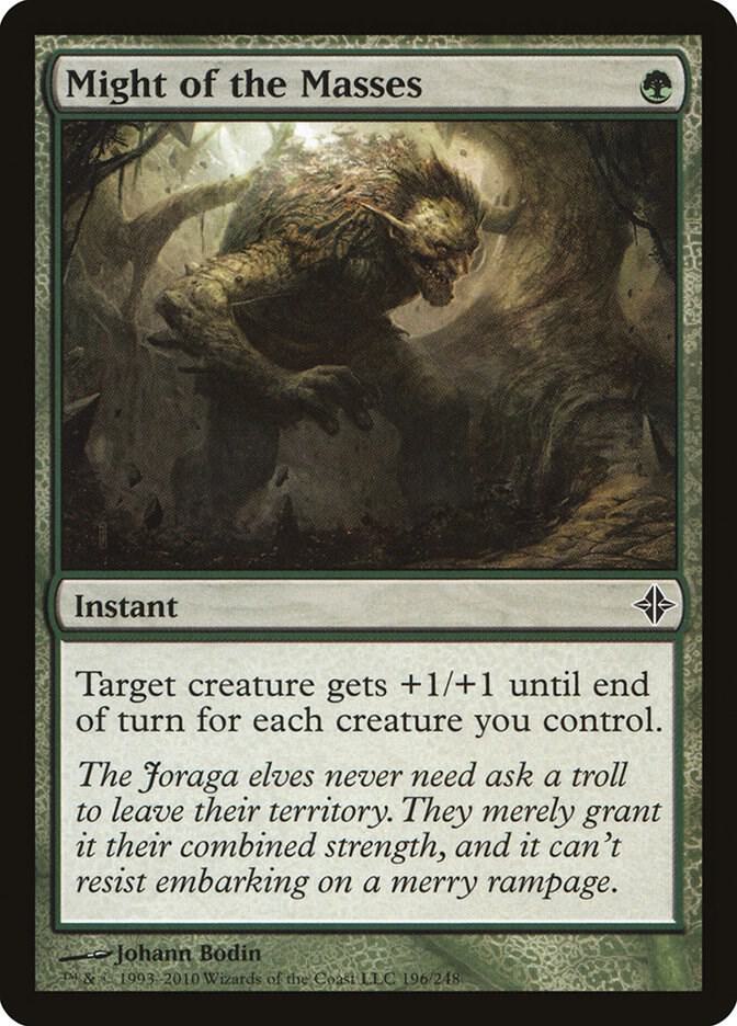 Might of the Masses [Rise of the Eldrazi] 196