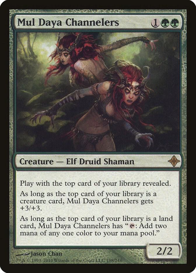 Mul Daya Channelers [Rise of the Eldrazi] 198