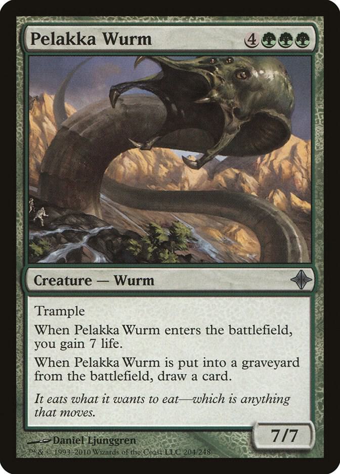 Pelakka Wurm [Rise of the Eldrazi] 204