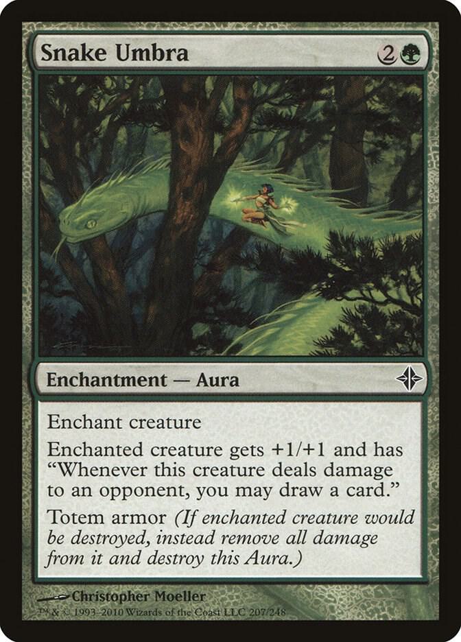 Snake Umbra [Rise of the Eldrazi] 207