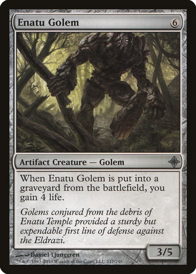 Enatu Golem [Rise of the Eldrazi] 217