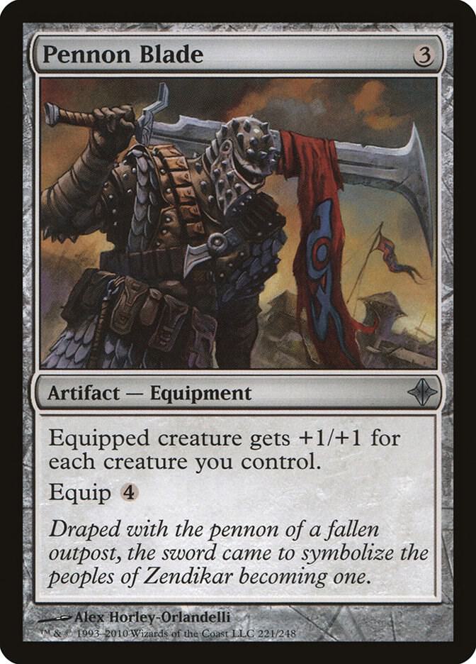 Pennon Blade [Rise of the Eldrazi] 221