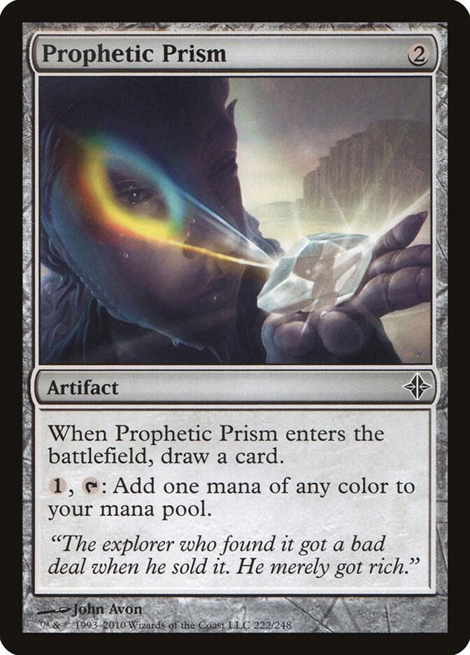 Prophetic Prism [Rise of the Eldrazi] 222