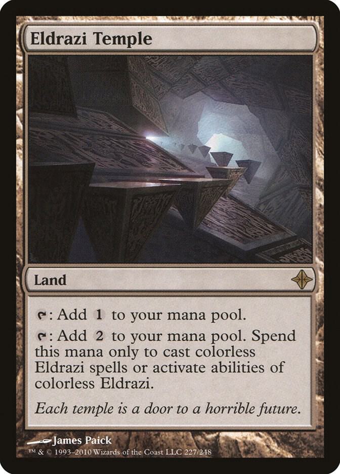 Eldrazi Temple [Rise of the Eldrazi] 227