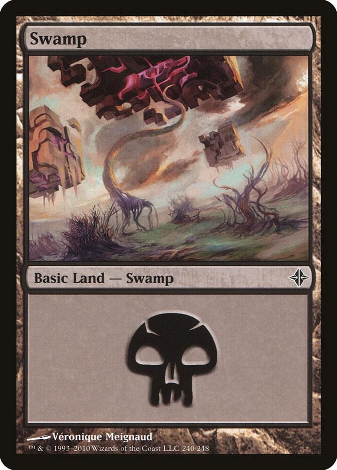 Swamp (240) [Rise of the Eldrazi] 240
