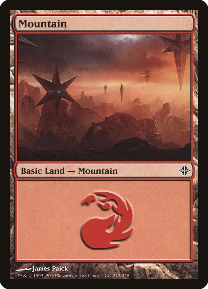 Mountain (242) [Rise of the Eldrazi] 242