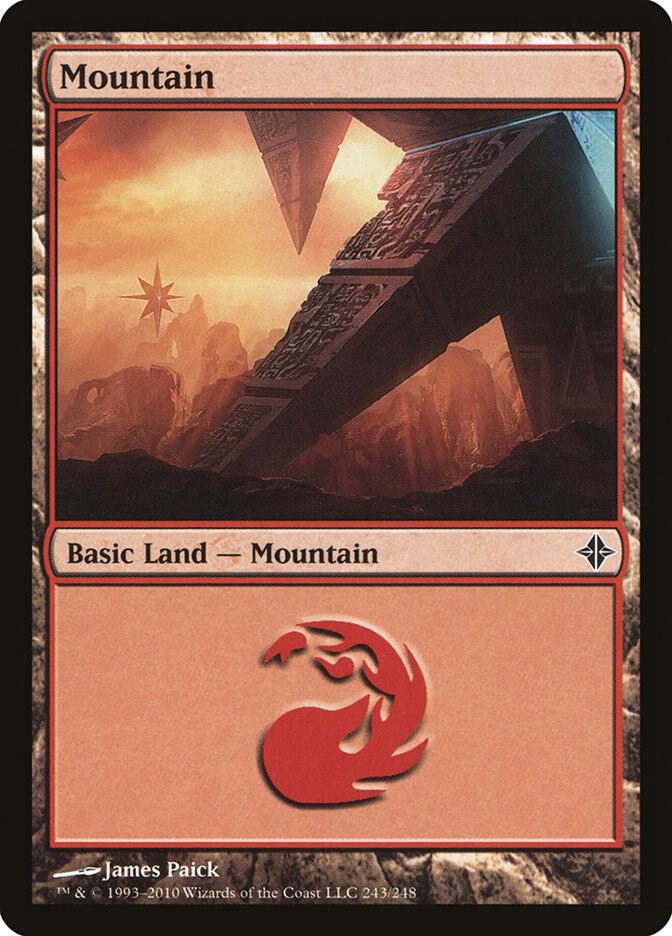 Mountain (243) [Rise of the Eldrazi] 243