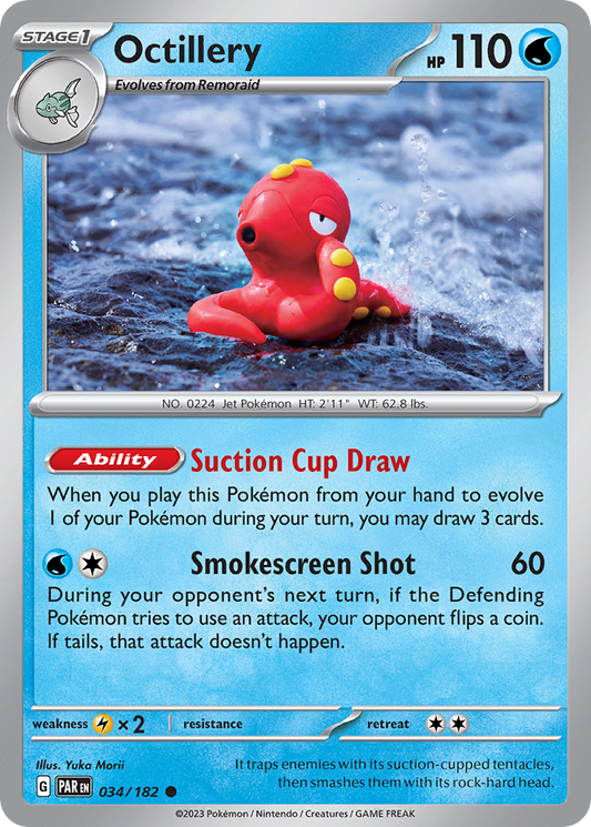 Octillery - 34/182 Paradox Rift