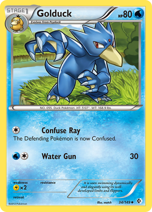 Golduck - 34/149 Boundaries Crossed