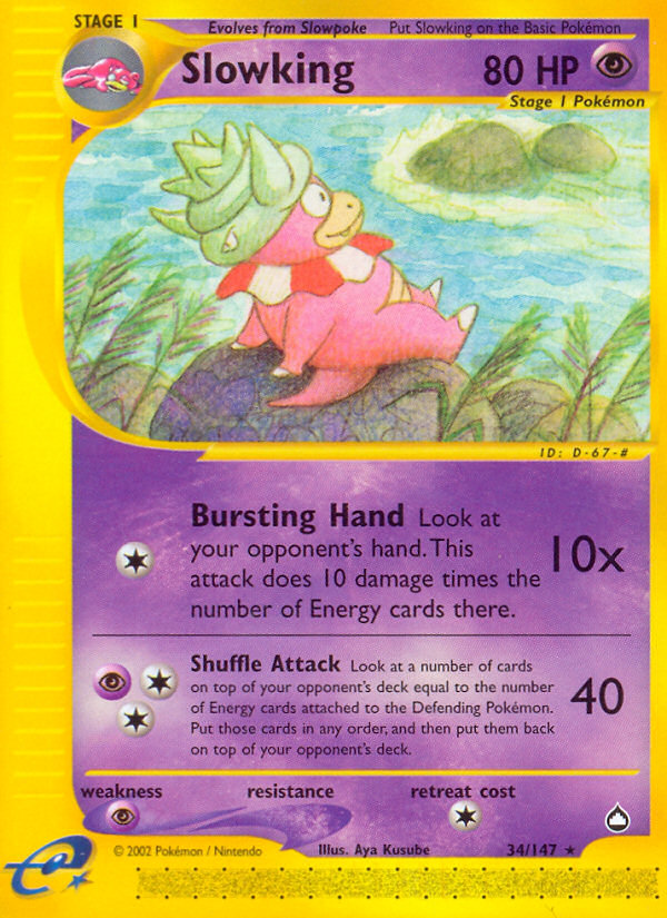 Slowking - 34/147 Aquapolis