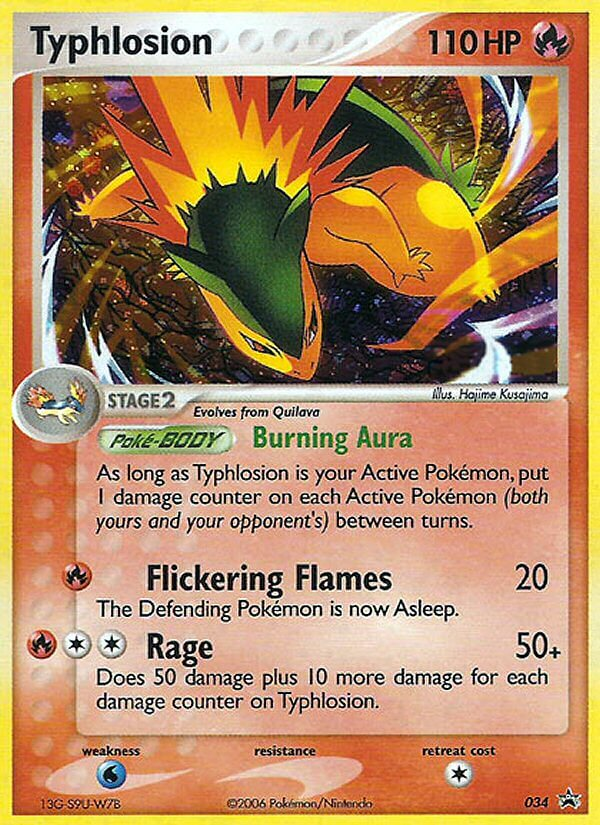 Typhlosion - 34/40 Nintendo Black Star Promos