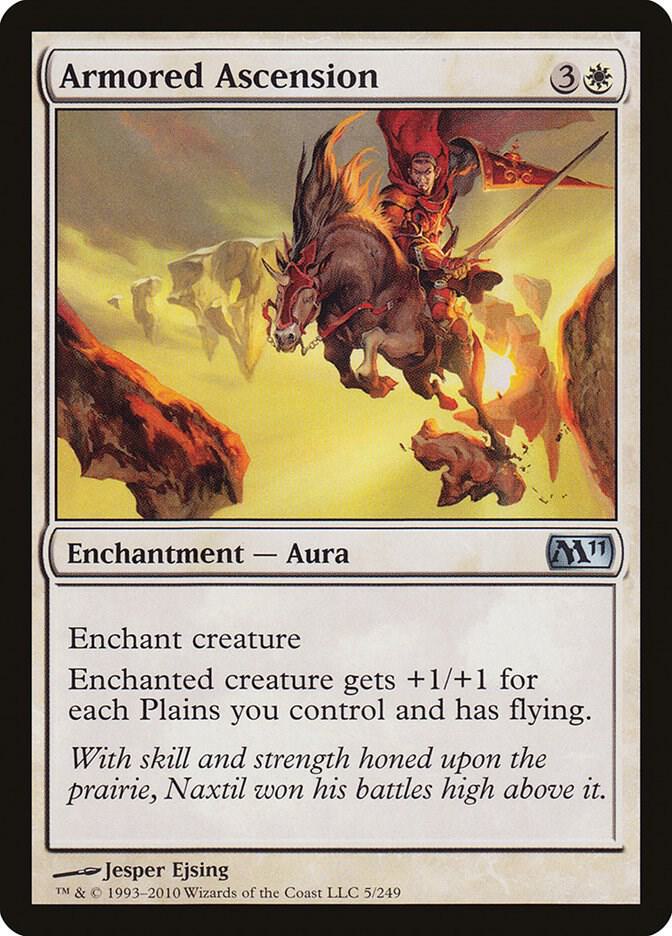 Armored Ascension [Magic 2011 (M11)] 5