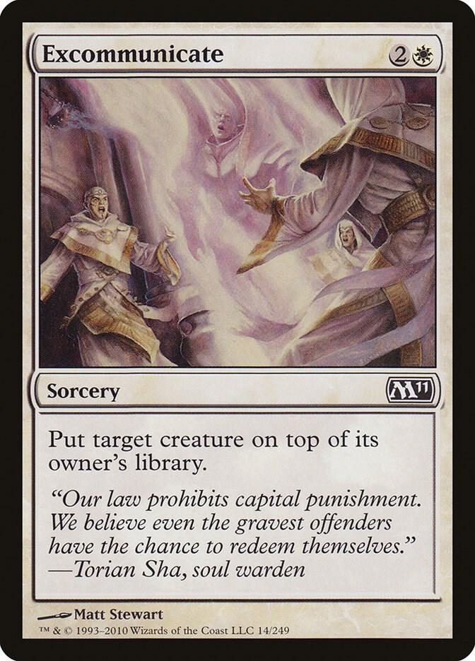 Excommunicate [Magic 2011 (M11)] 14