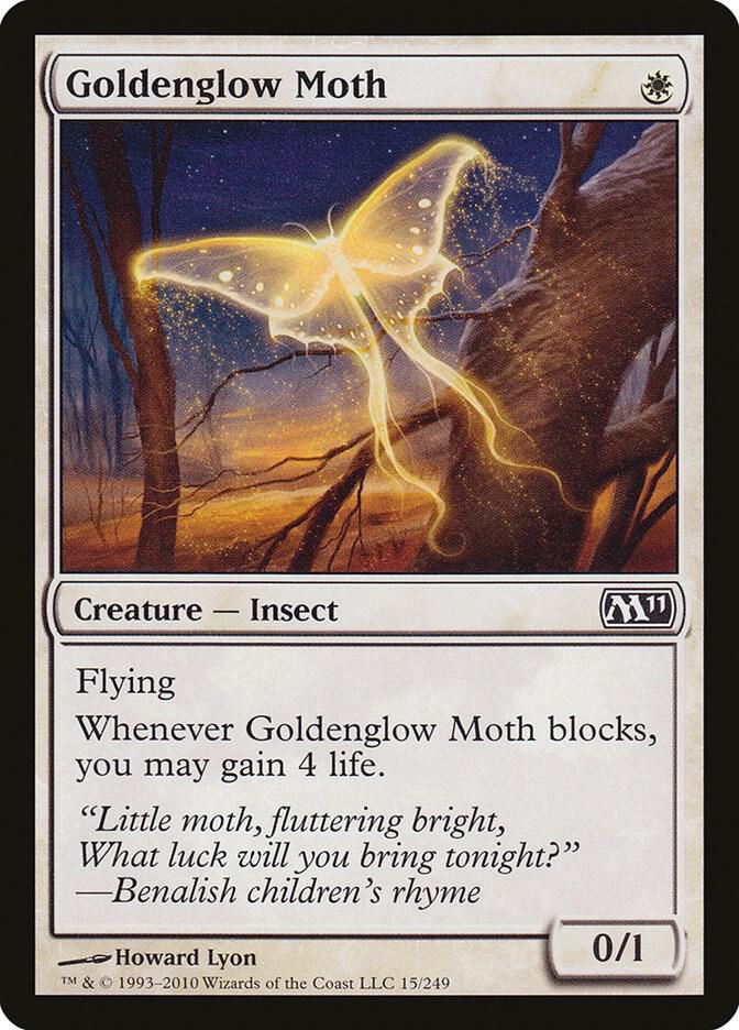 Goldenglow Moth [Magic 2011 (M11)] 15