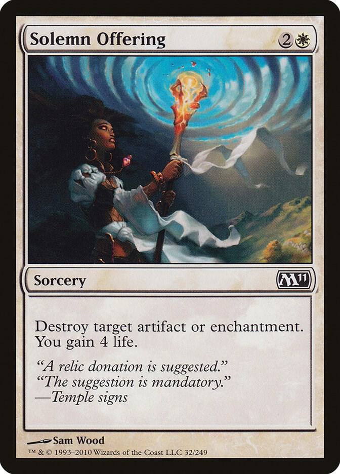 Solemn Offering [Magic 2011 (M11)] 32