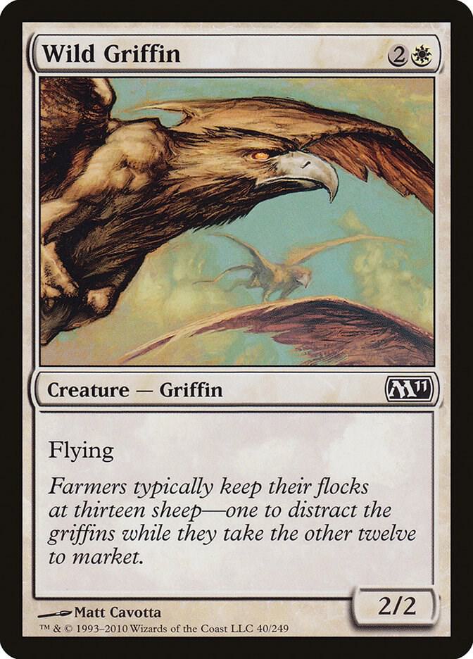 Wild Griffin [Magic 2011 (M11)] 40