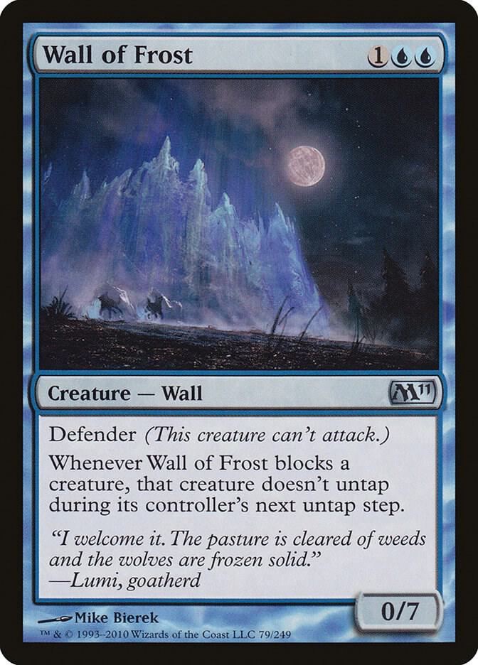 Wall of Frost [Magic 2011 (M11)] 79