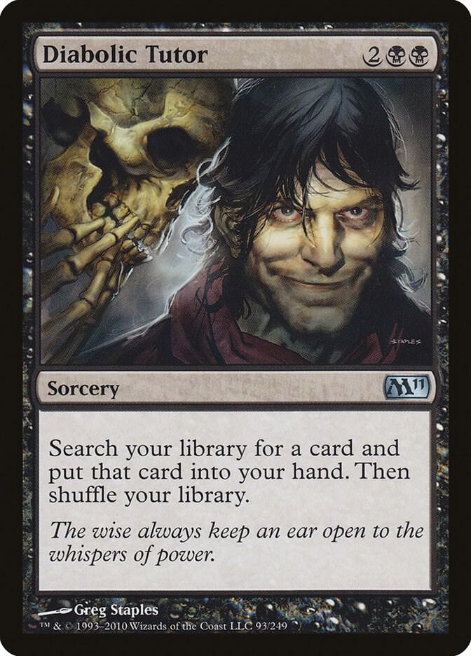 Diabolic Tutor [Magic 2011 (M11)] 93