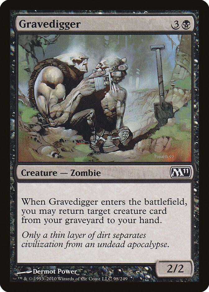 Gravedigger [Magic 2011 (M11)] 98