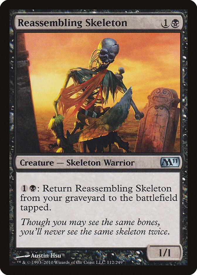 Reassembling Skeleton [Magic 2011 (M11)] 112